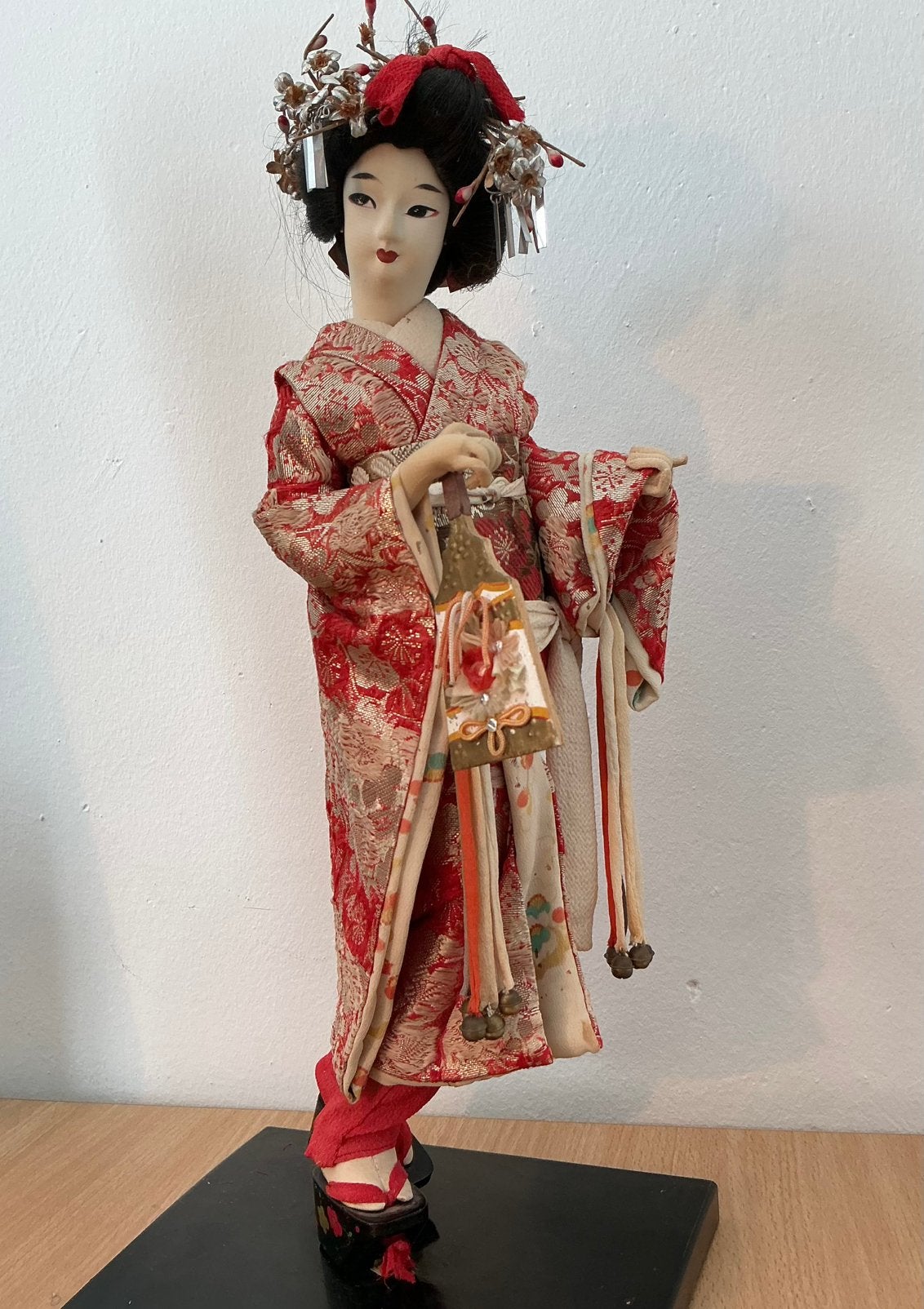 Vintage Japanse geisha pop, Ophalen of Verzenden, Zo goed als nieuw, Pop