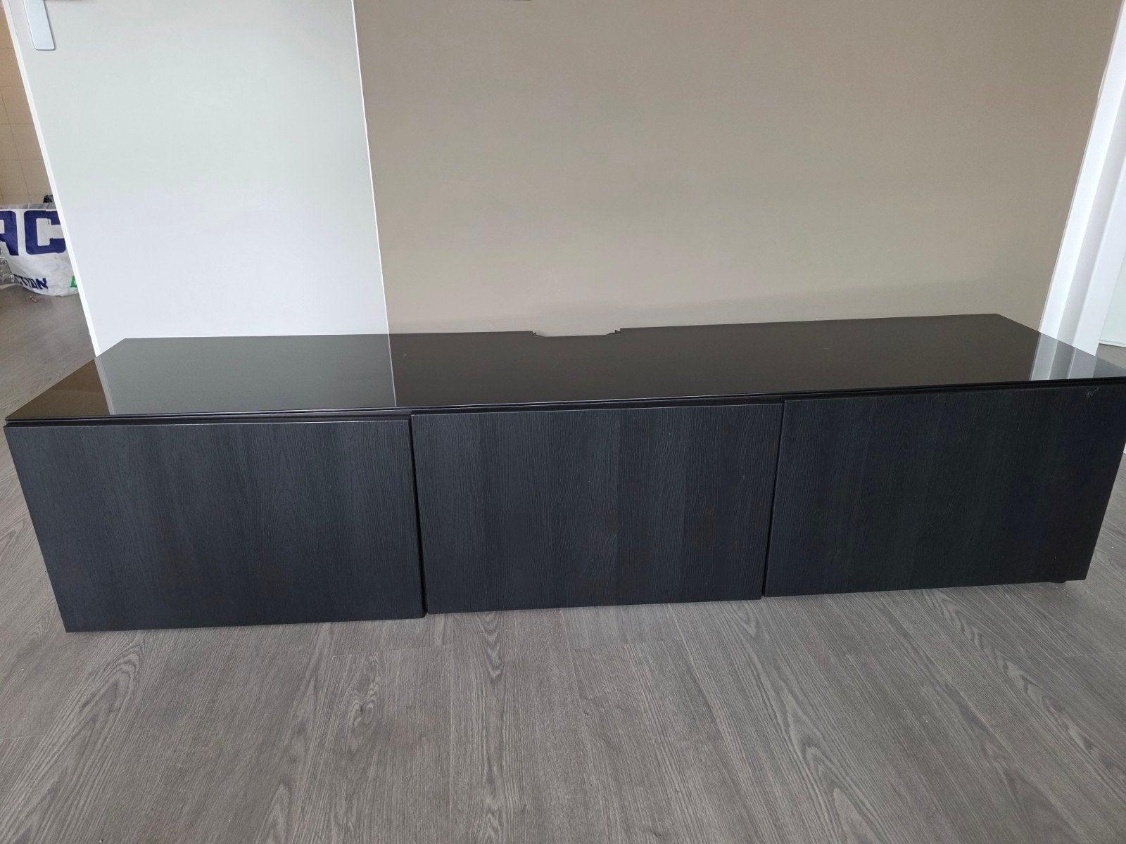 ikea besta tv meubel, Ophalen, Gebruikt, 150 tot 200 cm, Minder dan 100 cm