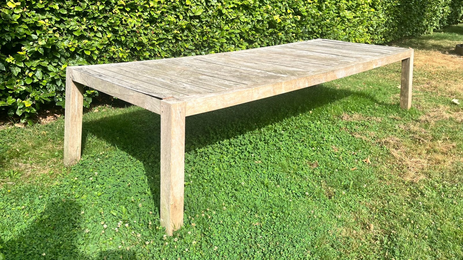 Piet Boon tuintafel, Tuin en Terras, Tuintafels, Ophalen, Gebruikt, Rechthoekig, Teakhout
