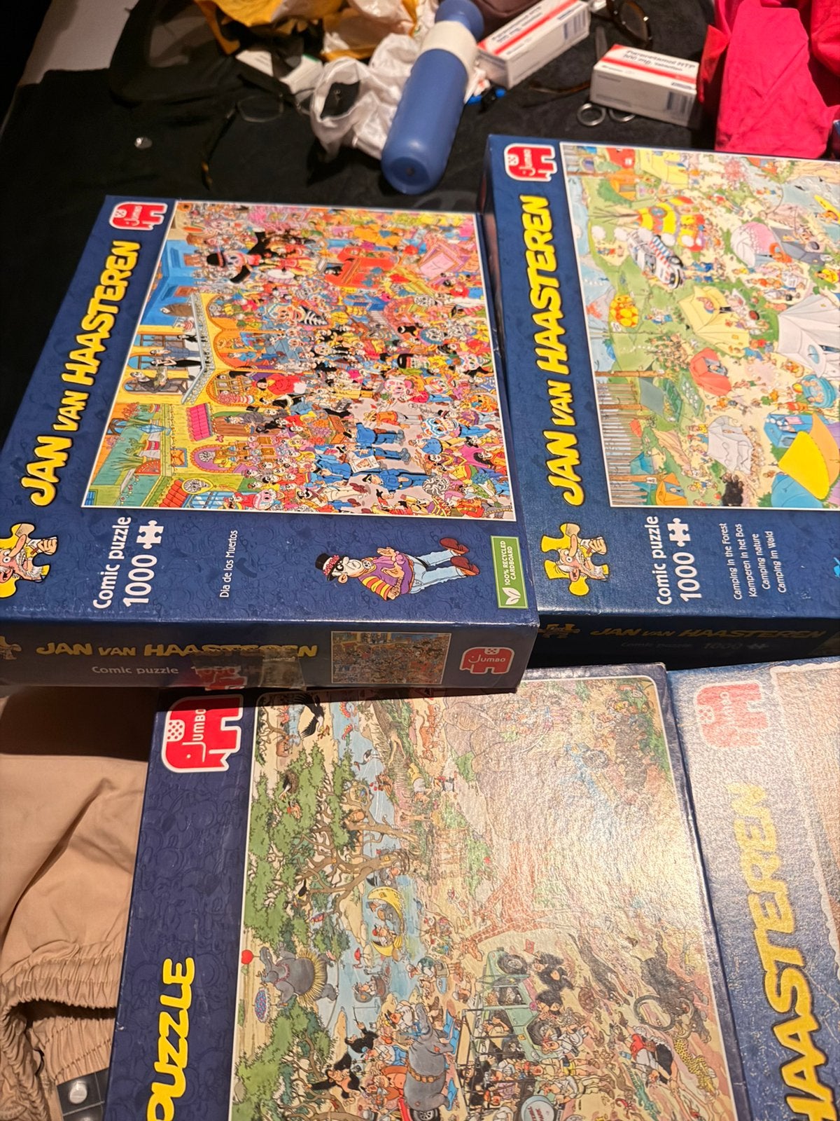 Jan van Haasteren puzzels, Ophalen of Verzenden, 500 t/m 1500 stukjes, Zo goed als nieuw