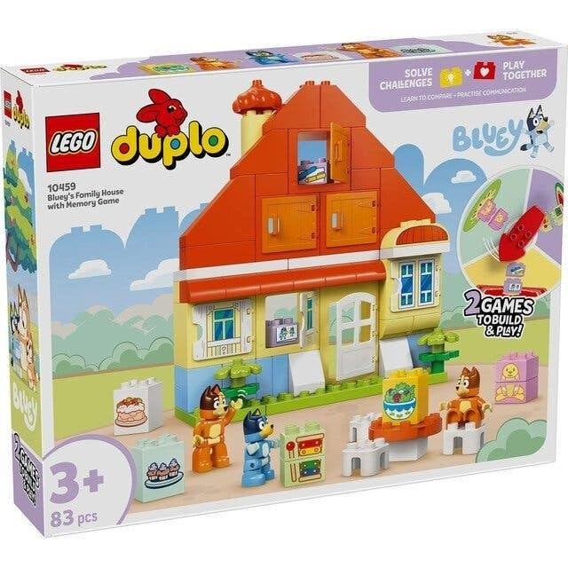 Lego 10459 Duplo Bluey's Huis Geheugenspel, Ophalen of Verzenden, Zo goed als nieuw, Duplo