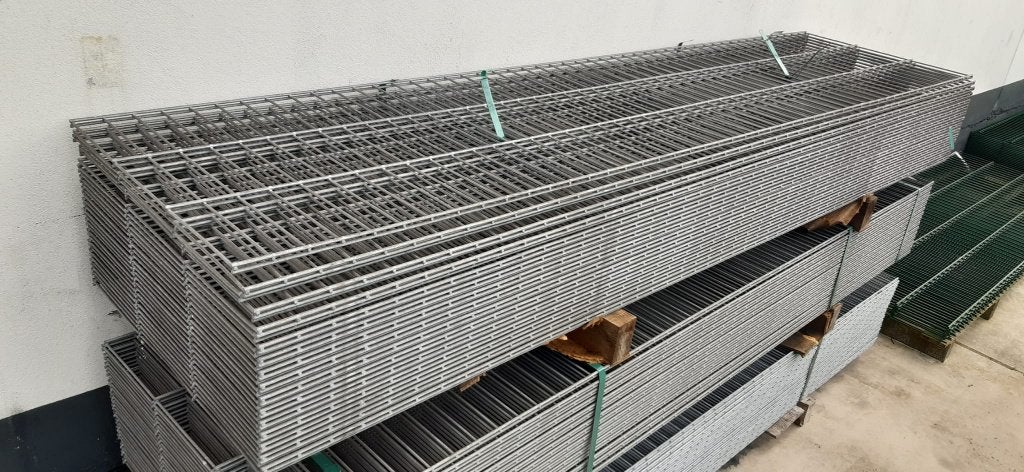 Dubbelstaafs 8x6x8 hekwerken 63/250cm €17,-p.s, Ophalen, Nieuw, IJzer, Spijlenhekwerk