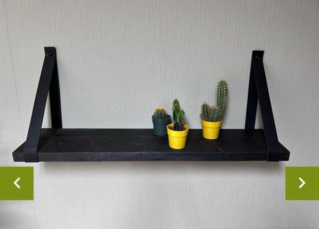 2 wandplanken van steigerhout, Ophalen, Zo goed als nieuw