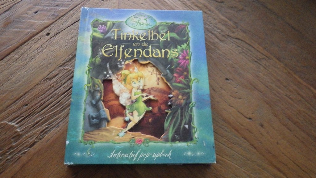 boek: Tinkelbel en de Elfendans, Ophalen of Verzenden, Overige figuren, Gebruikt, Overige typen