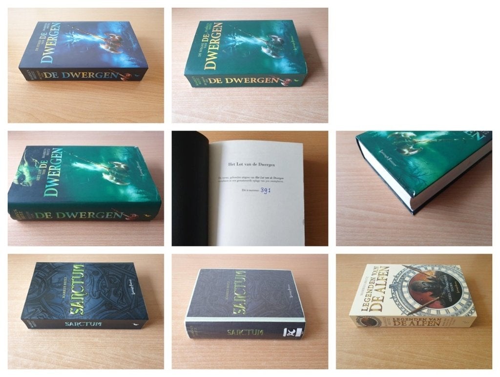 Markus Heitz - losse delen, ned, eng, per stuk te koop, Boeken, Verzenden, Gelezen, Markus Heitz