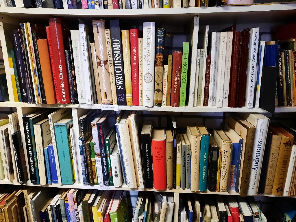 ca. 150 boeken over horloges, klokken !, Antiek en Kunst, Ophalen of Verzenden