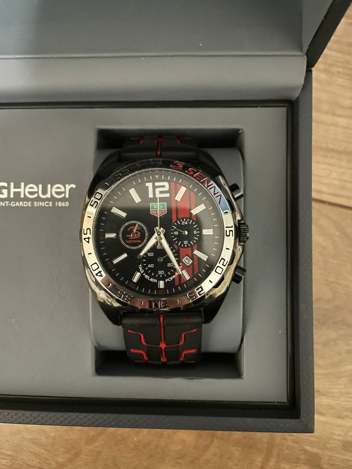 TAG Heuer Senna Special Edition Horloge, Sieraden, Tassen en Uiterlijk, Horloges | Dames, Overige merken, Staal, Verzenden, Polshorloge