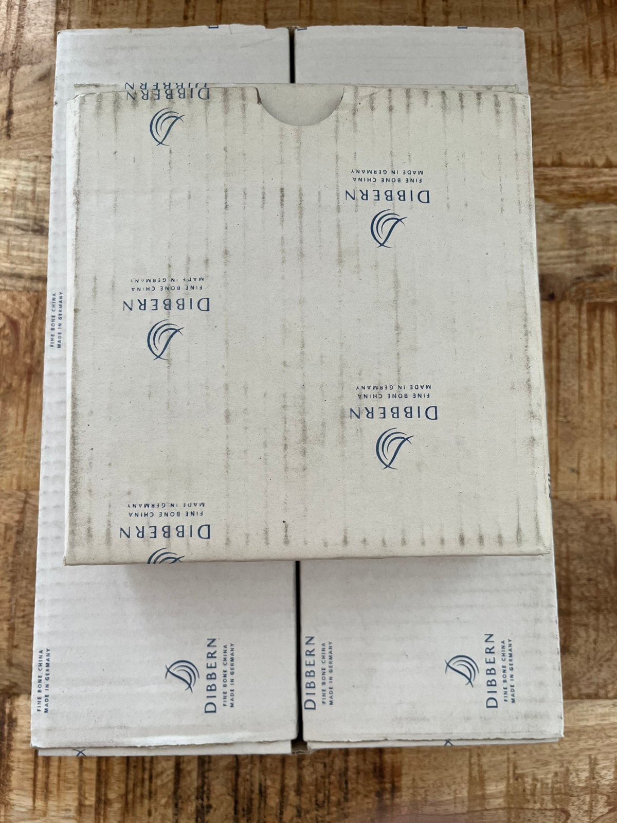 Dibbern  6 kop en schotels., Verzenden, Porselein, Overige stijlen, Kop(pen) en/of Schotel(s)