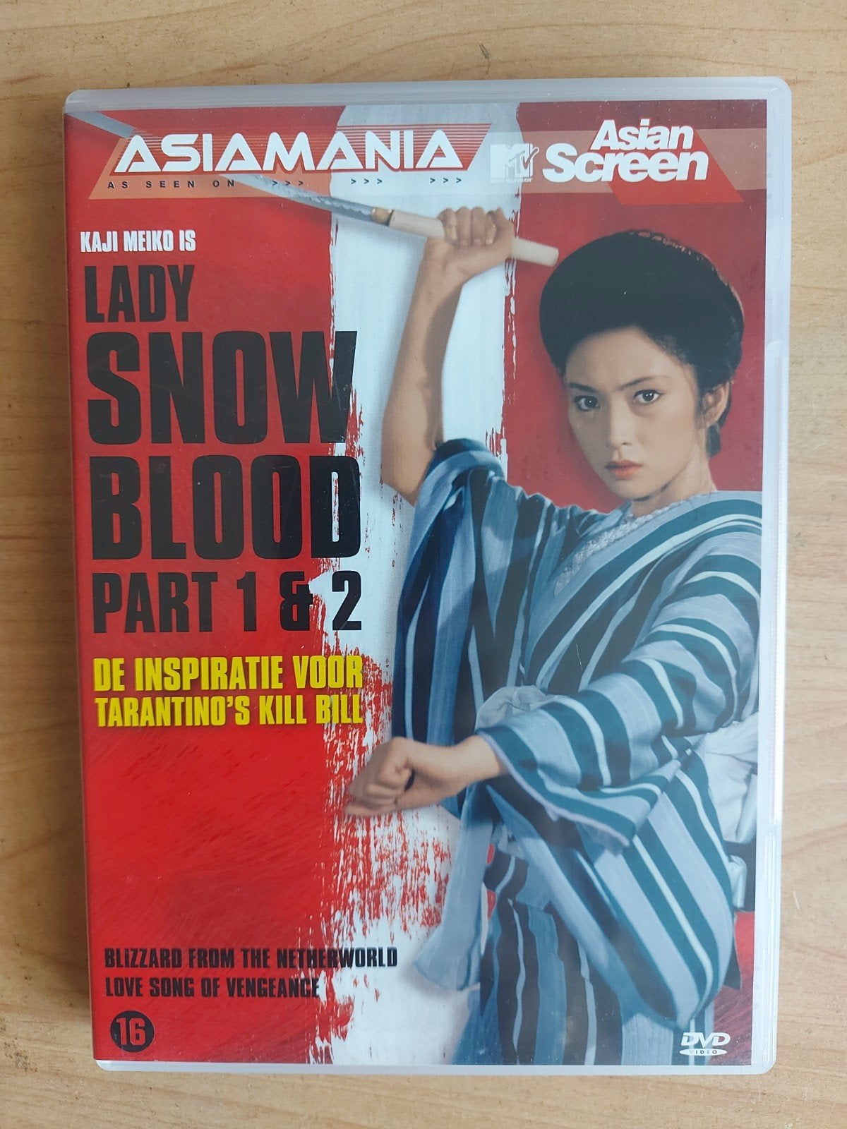 Lady Snowblood - Asiamania japanse kill bill, Alle leeftijden, Ophalen of Verzenden, Zo goed als nieuw