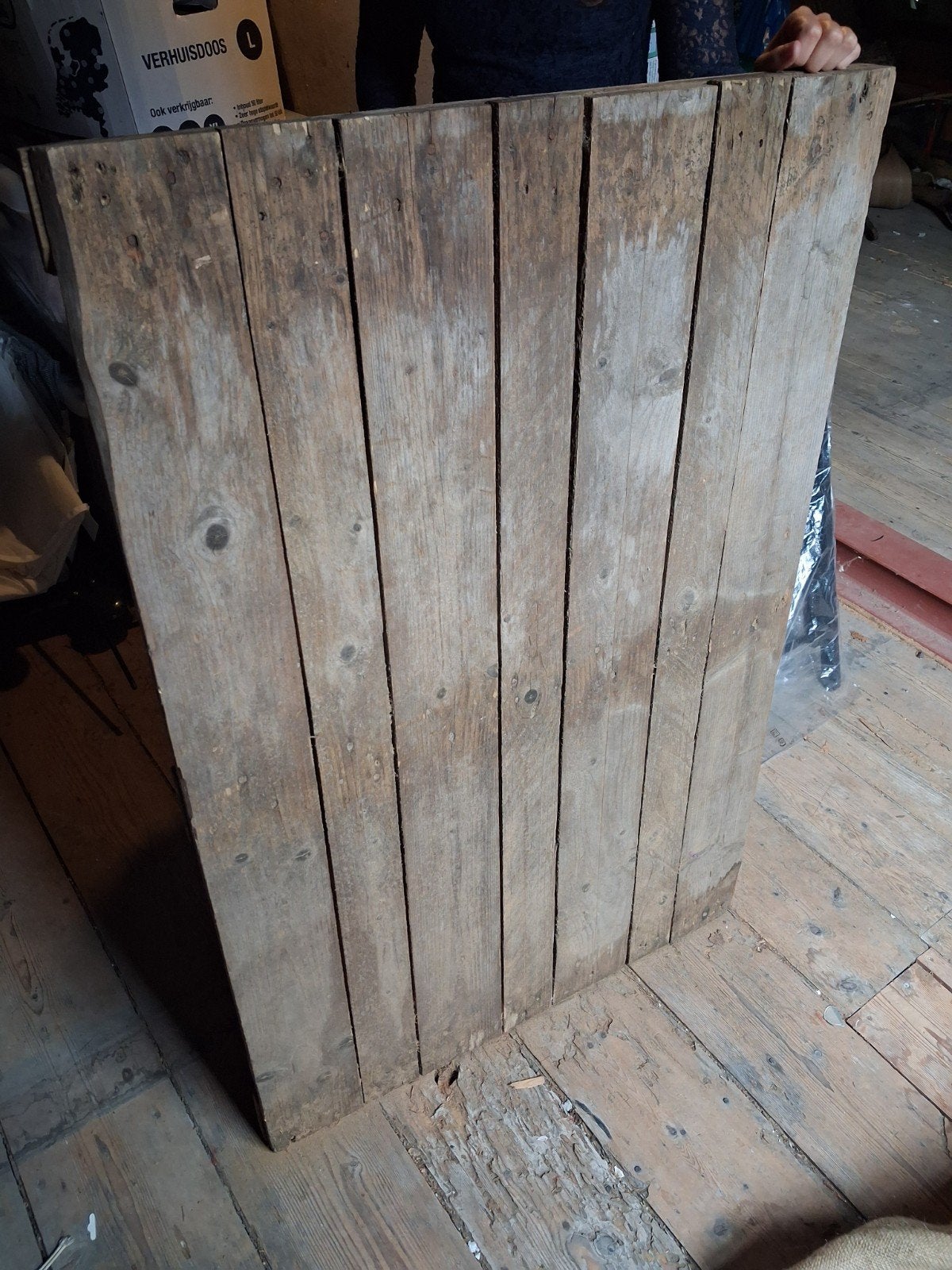 Houten Vlonder voortent 5 x 3 meter, Ophalen