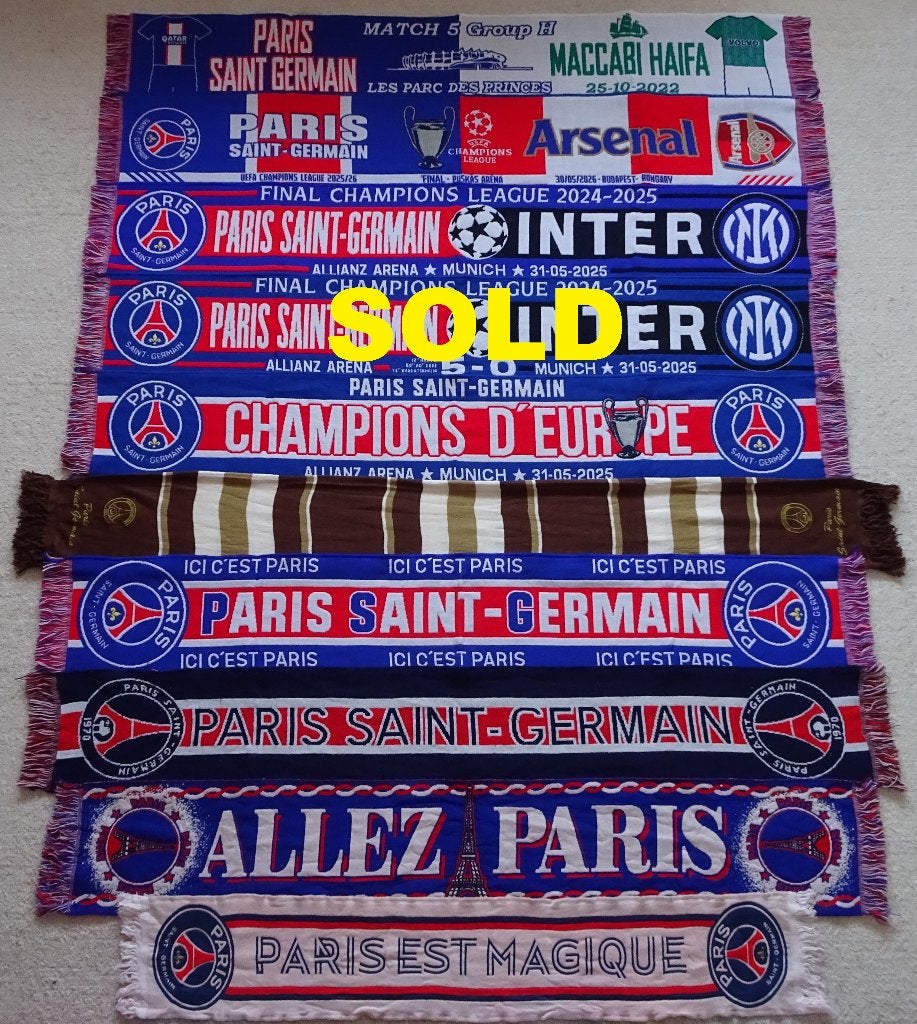 sjaal PSG Paris St. Germain, Ophalen of Verzenden, Nieuw, Buitenlandse clubs, Vaantje of Sjaal
