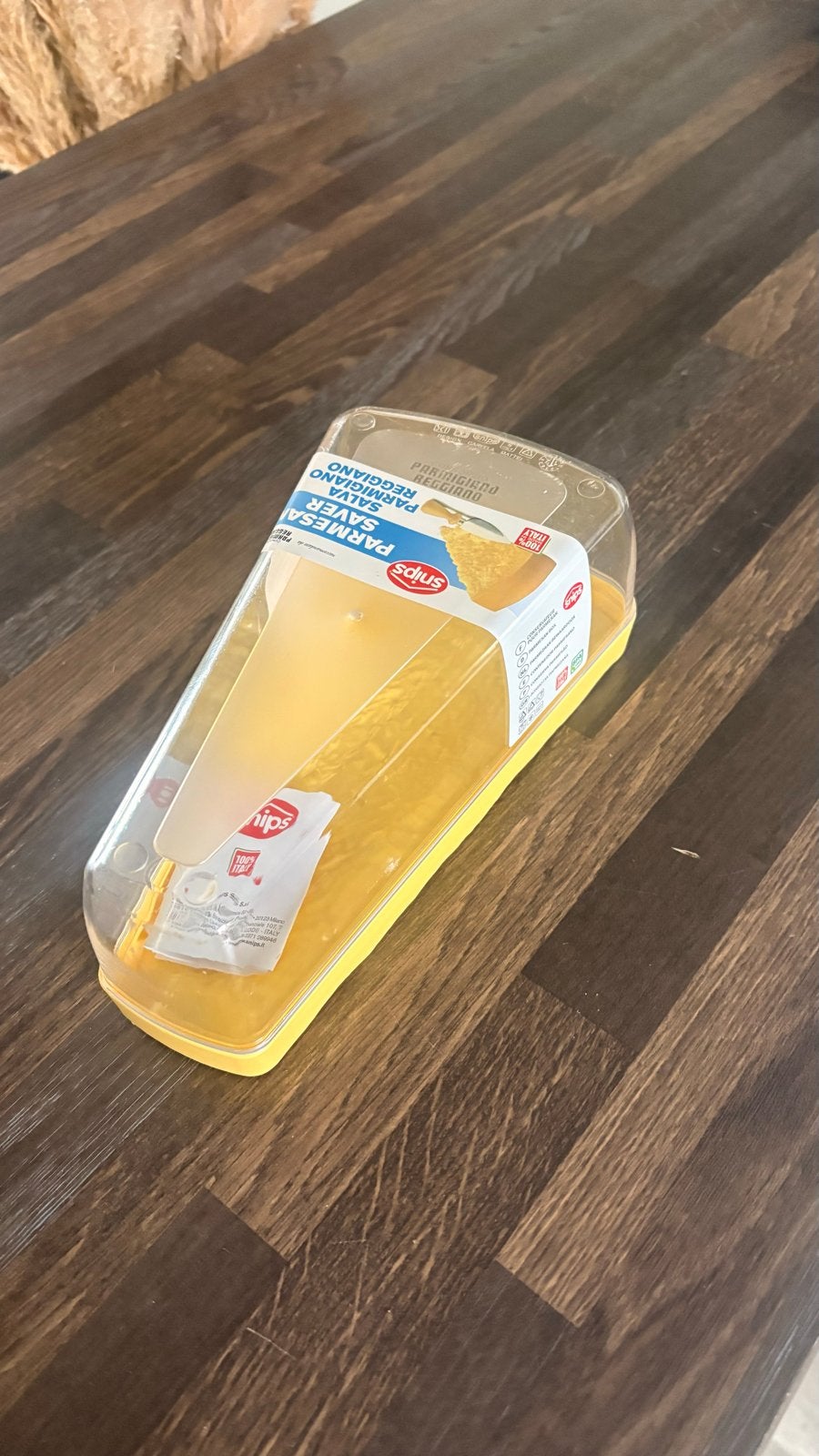 Snips Parmesan Saver - Kaasbewaardoos, Nieuw, Ophalen of Verzenden, Voorraadpot, Overige merken