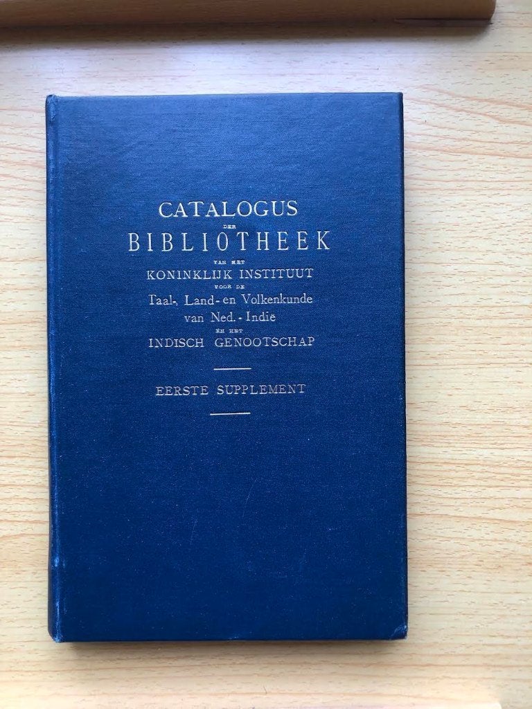 Bibliotheekcatalogus van het KITLV, dl II, Boeken, Ophalen of Verzenden, Gelezen, W.C. Muller