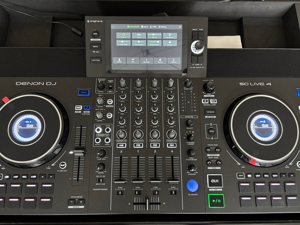 Denon SC Live 4 DJ Controller, Muziek en Instrumenten, Dj-sets en Draaitafels, Ophalen, Zo goed als nieuw, Dj-set, Denon