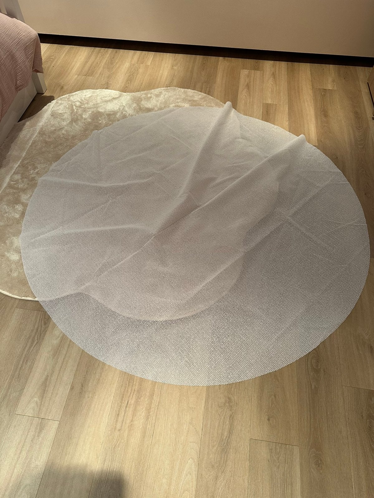 Onderkleed antislip 160cm, Huis en Inrichting, Stoffering | Tapijten en Kleden, Ophalen, 150 tot 200 cm, Rond, Nieuw