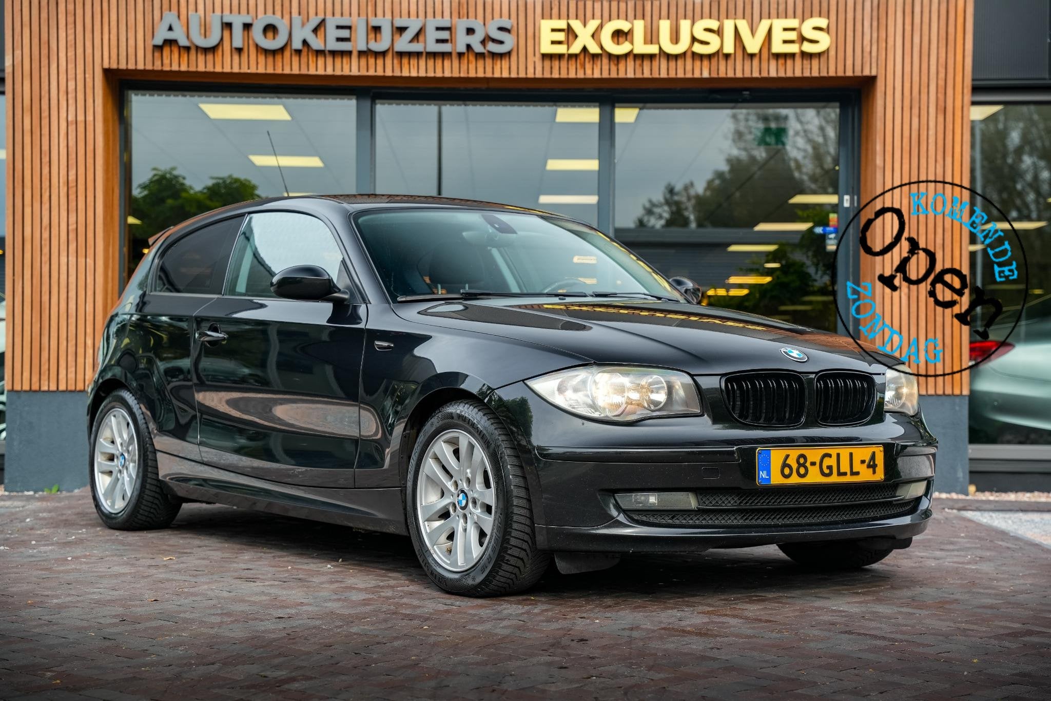 BMW 1-serie 120d Business Line, Auto's, Euro 5, 4 cilinders, Zwart, Origineel Nederlands
