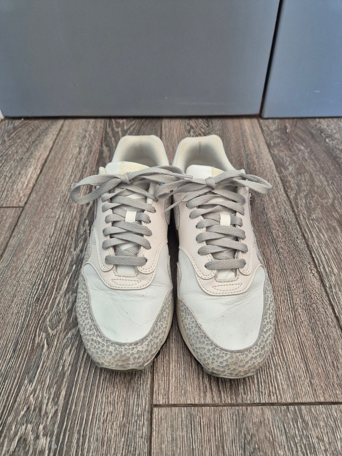 Nike Air Max 1 Safari Summit White maat 40, Wit, Nike, Ophalen of Verzenden, Sneakers of Gympen