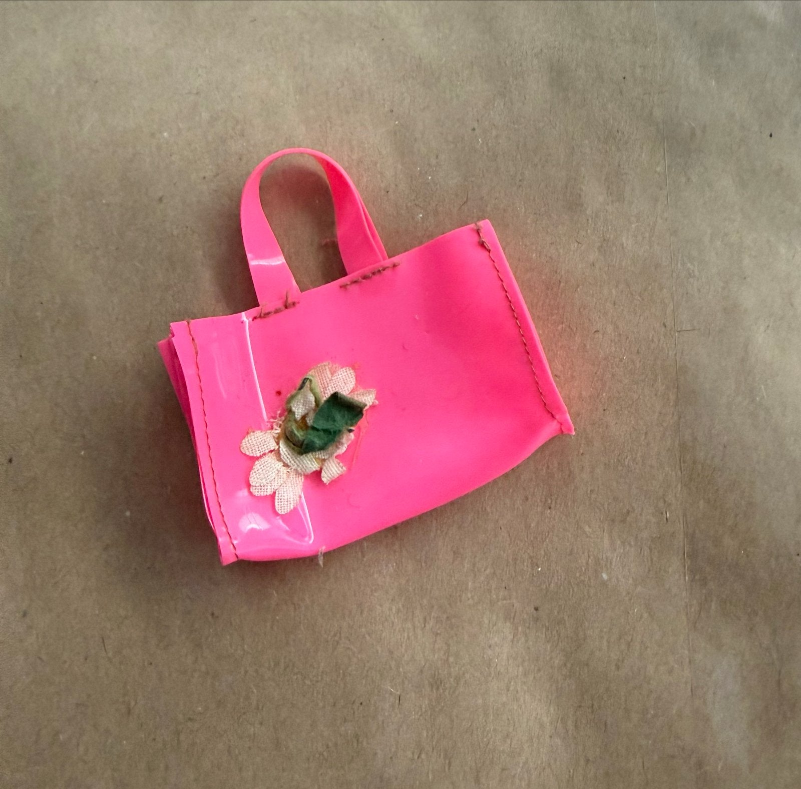 Vintage Francie Skipper Barbie Tasje Jaren '60 Roze, Ophalen of Verzenden, Gebruikt, Barbie