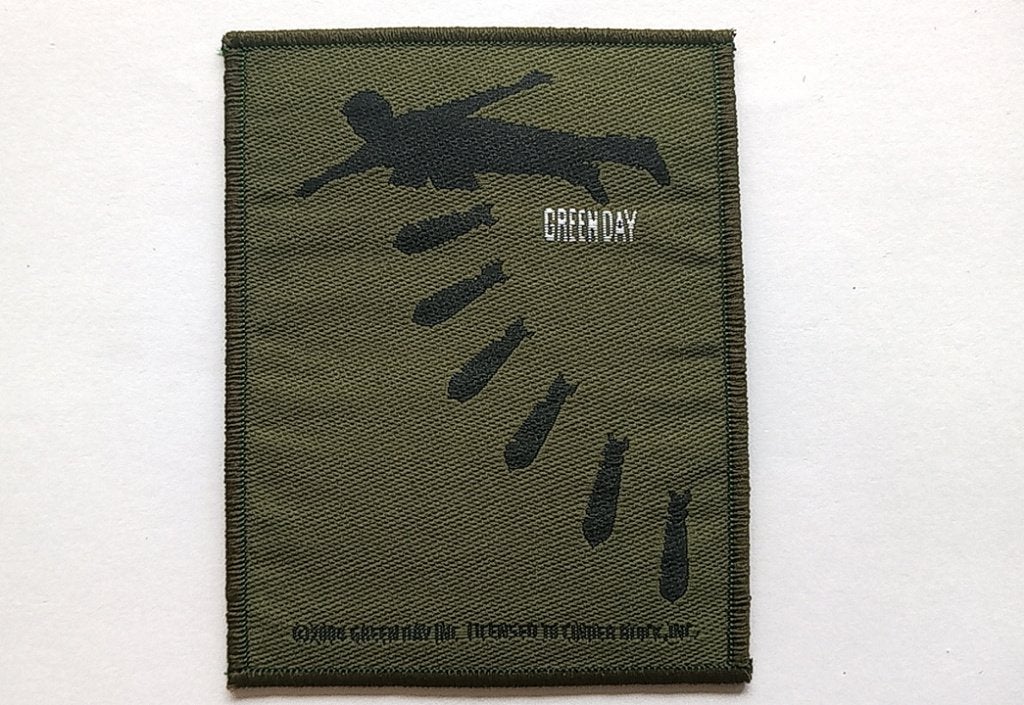 Green Day  leuke zeldzame vintage 2004 Bomber patch g8, Verzenden, Nieuw, Kleding