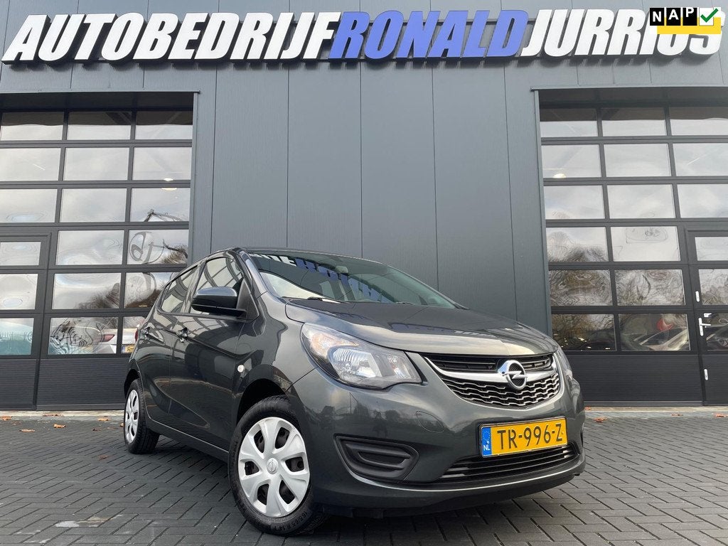 Opel KARL 1.0 ecoFLEX Edition NLAuto/Airco/Cruise/Elc.Pakket, Auto's, Opel, Voorwielaandrijving, 839 kg, Stof, Gebruikt