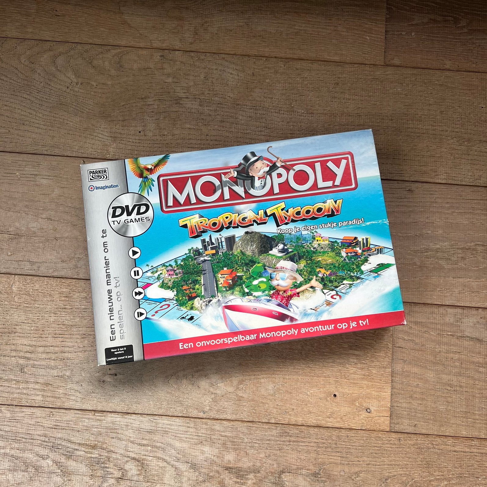 Monopoly Tropical Tycoon ( compleet ), Vijf spelers of meer, Ophalen of Verzenden, Gebruikt