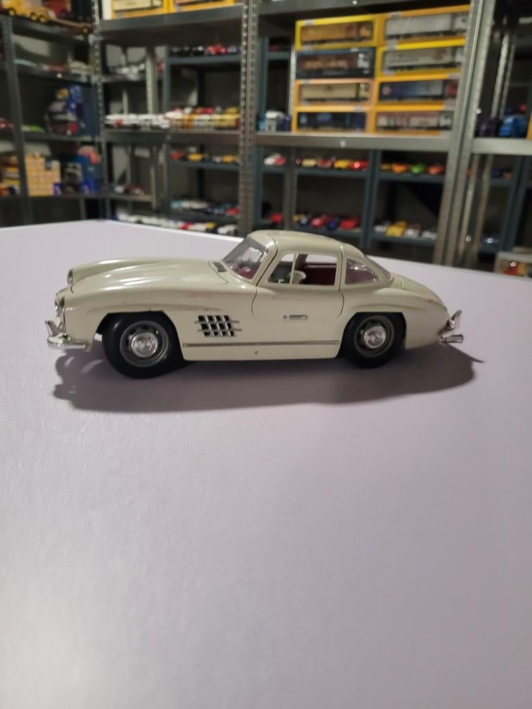 Mercedes 300slr, Auto, Burago, Burago, Ophalen of Verzenden