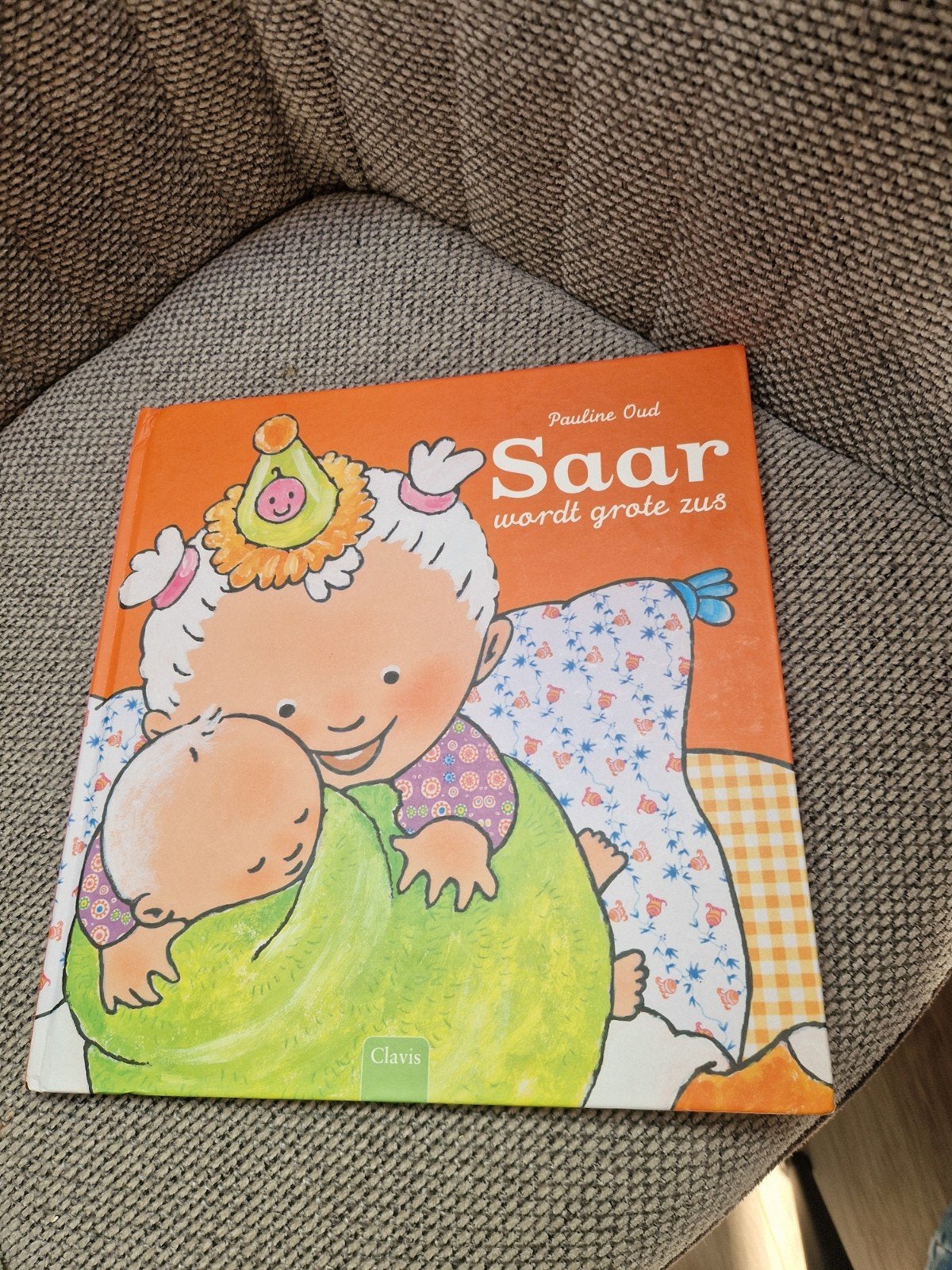 Saar wordt grote zus - Pauline Oud (Prentenboek), Boeken, Fictie algemeen, Jongen of Meisje, Ophalen of Verzenden, Zo goed als nieuw