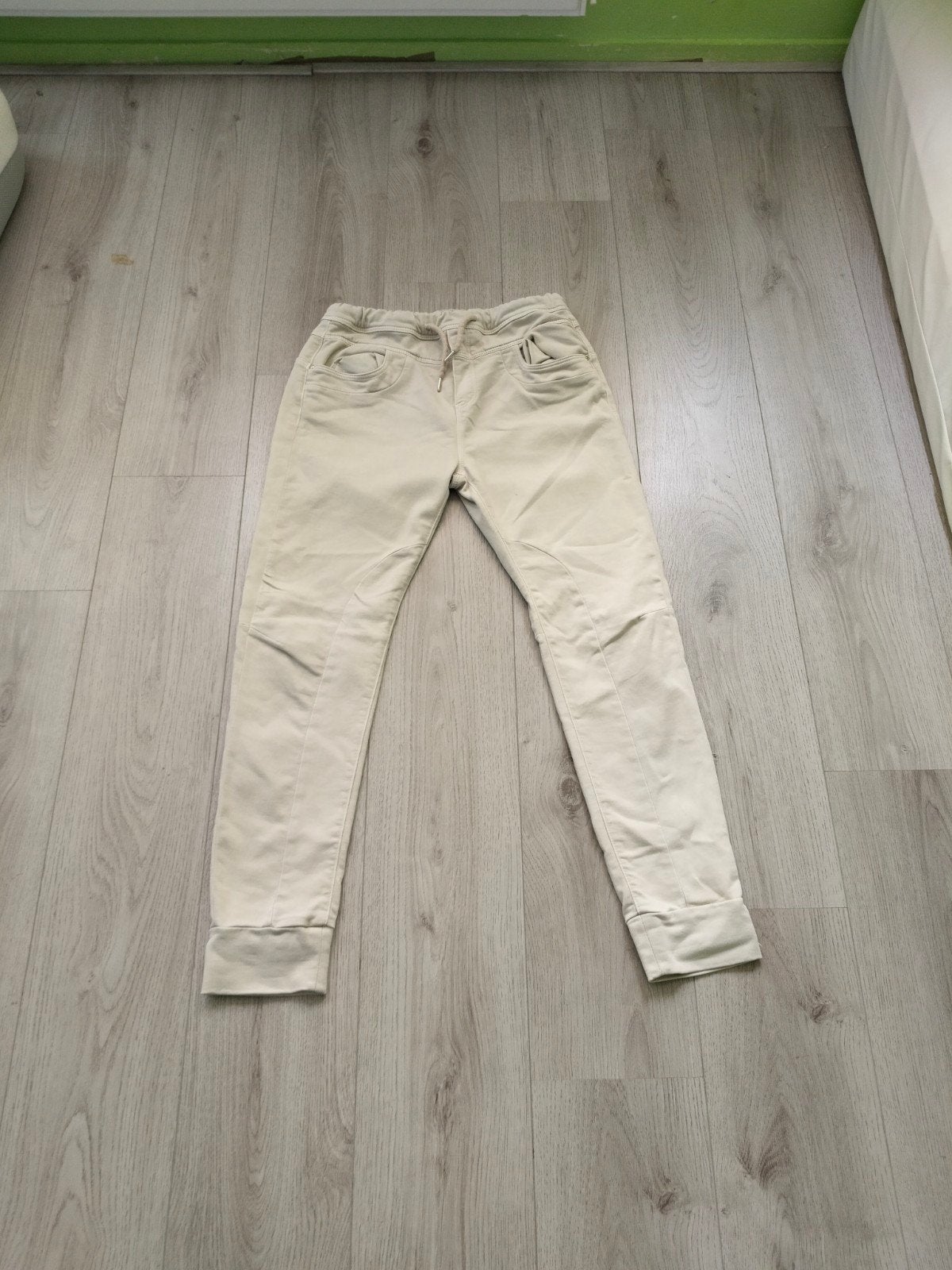 COJ Beige Jogger Broek - Comfortabel en Stijlvol, Ophalen of Verzenden, Zo goed als nieuw, W33 - W34 (confectie 48/50)