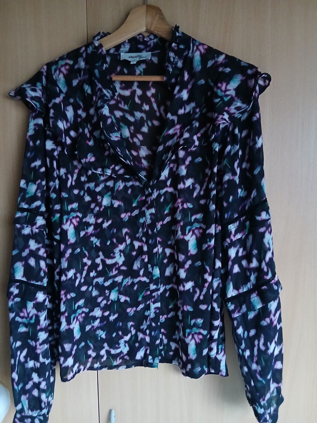 Blouse maat L shoeby Nicolette van Dam, Meerkleurig, Maat 42/44 (L), Ophalen of Verzenden, Zo goed als nieuw