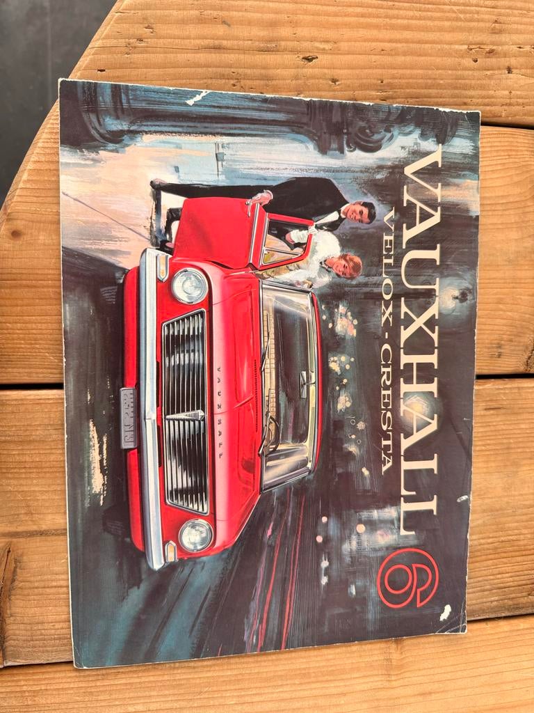 Vauxhall Velox-Cresta 6 Folder - Origineel uit 1960, Ophalen of Verzenden, Zo goed als nieuw