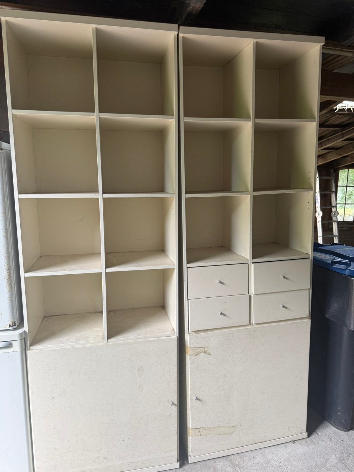 Gratis 2 Billy kasten Ikea, Ophalen, Gebruikt