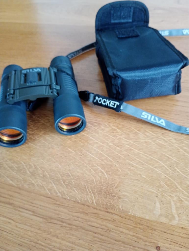 Silva verrekijker 10x25 met opbergtasje, Ophalen, 8 tot 12x