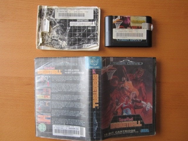 Super Real basketball Sega Mega Drive Megadrive, Spelcomputers en Games, Games | Sega, Gebruikt, 1 speler, Ophalen of Verzenden