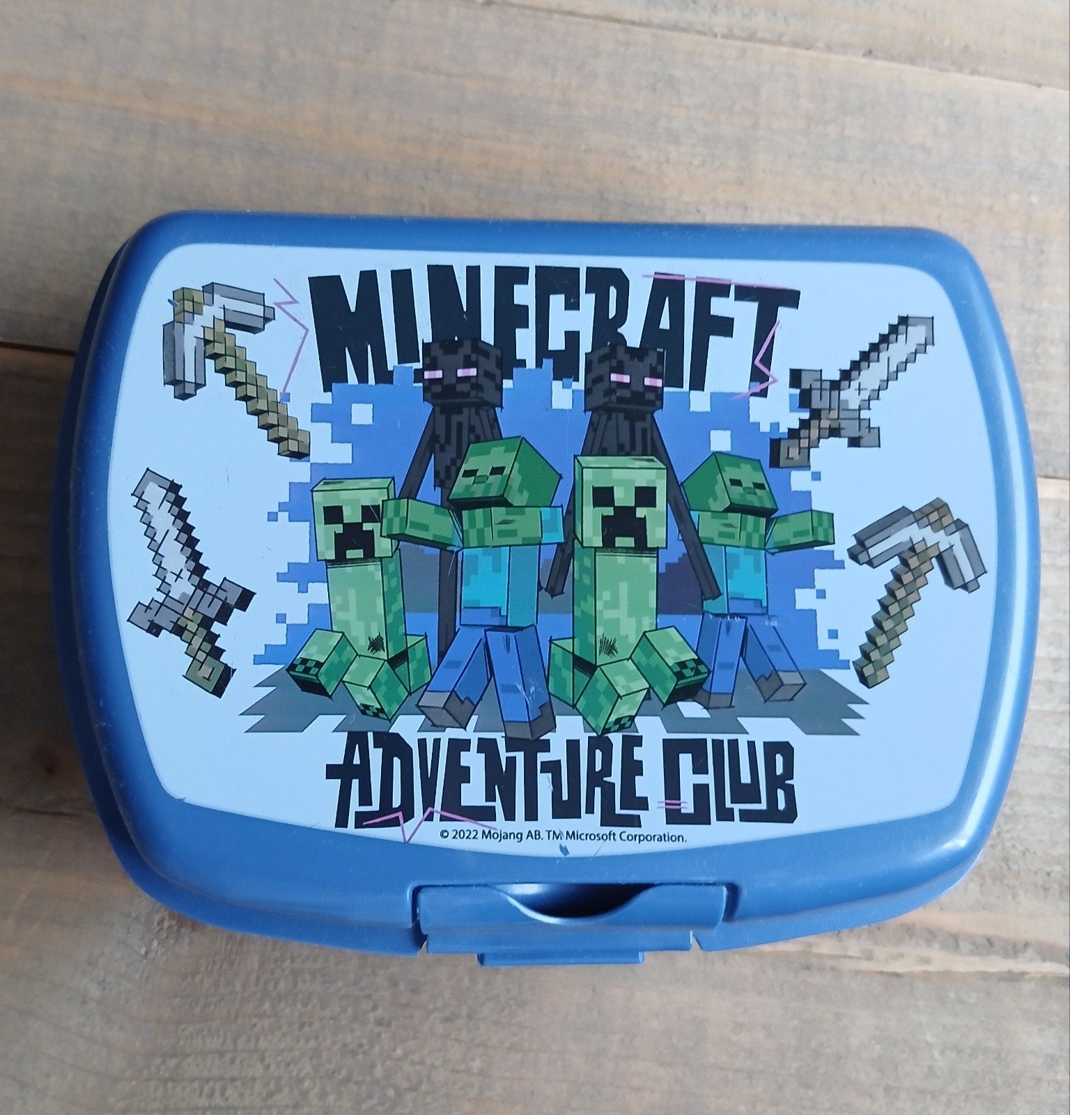 Minecraft Broodtrommel, Huis en Inrichting, Ophalen, Zo goed als nieuw, Overige typen