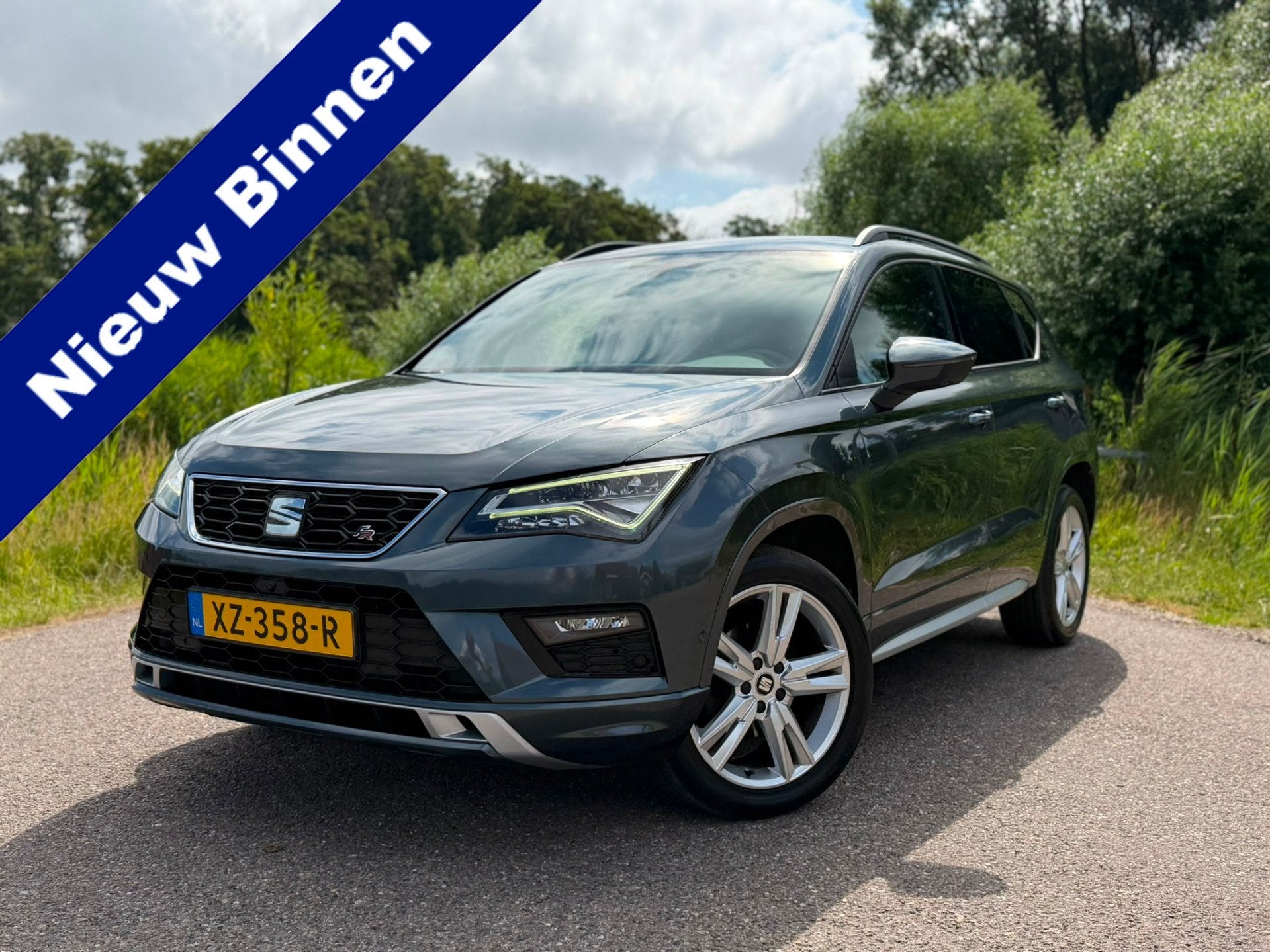 Seat Ateca 1.5 TSI FR Business Intense Automaat / Clima / Na, Auto's, Dealer onderhouden, 4 cilinders, 150 pk, Ateca