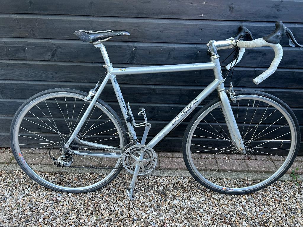 Jan Janssen wielrenfiets, Fietsen en Brommers, Fietsen | Racefietsen, Gebruikt, Heren, Aluminium, Meer dan 20 versnellingen