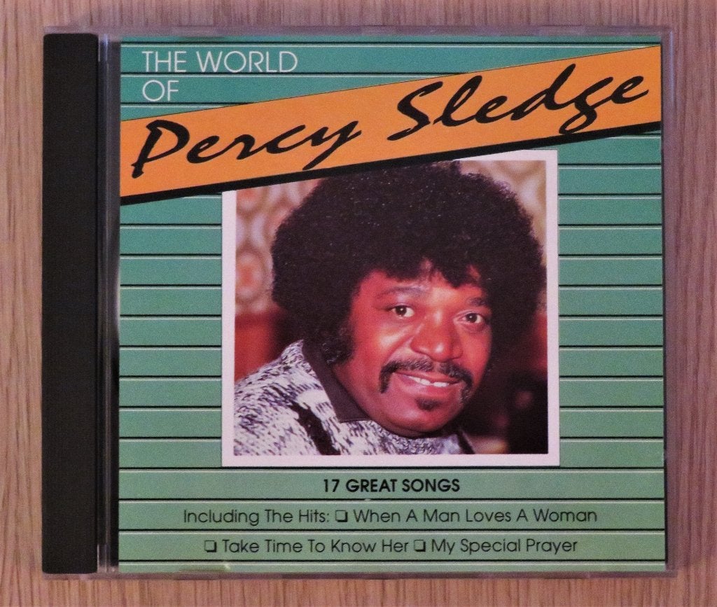 CD Percy Sledge: The world of Percy Sledge, Ophalen of Verzenden, Zo goed als nieuw