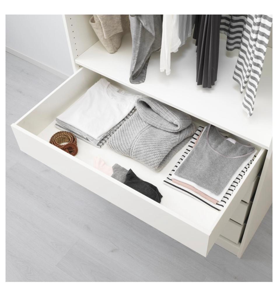 IKEA pax kast lades wit 4x, Ophalen, Gebruikt, 75 cm of meer, 50 tot 100 cm