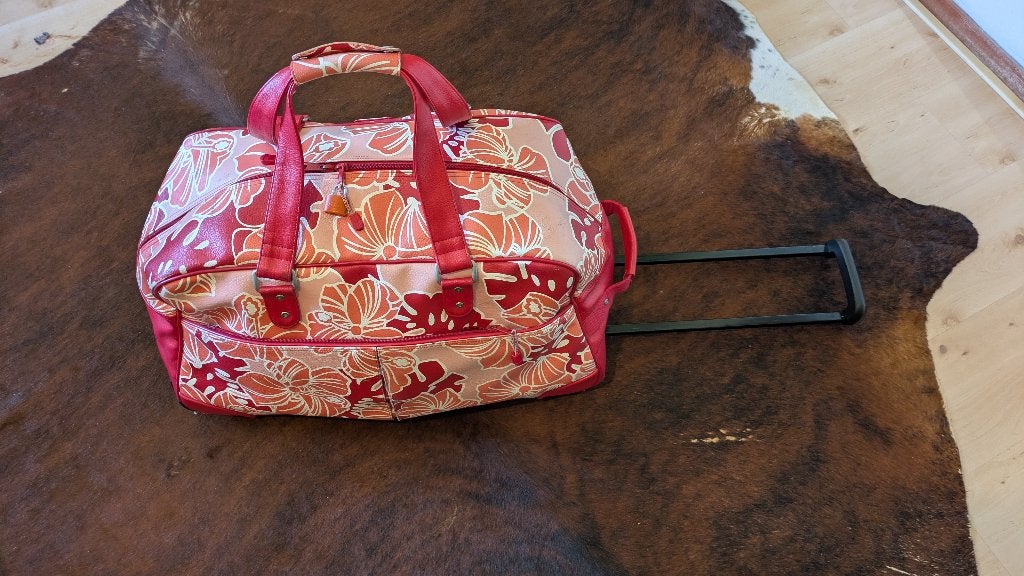 Quicksilver retro reistas, 30 cm of meer, Gebruikt, 60 tot 80 cm, Rood