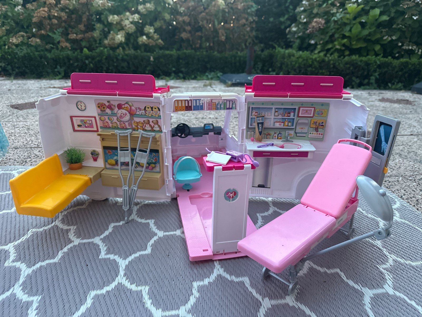 Barbie Ambulance Speelset, Ophalen, Gebruikt, Meisje