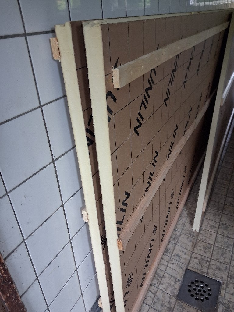 Isolatieplaten Usystem Roof Reno RC2, 4 tot 8 cm, Nieuw, Hardschuim (Pir), 15 m² of meer