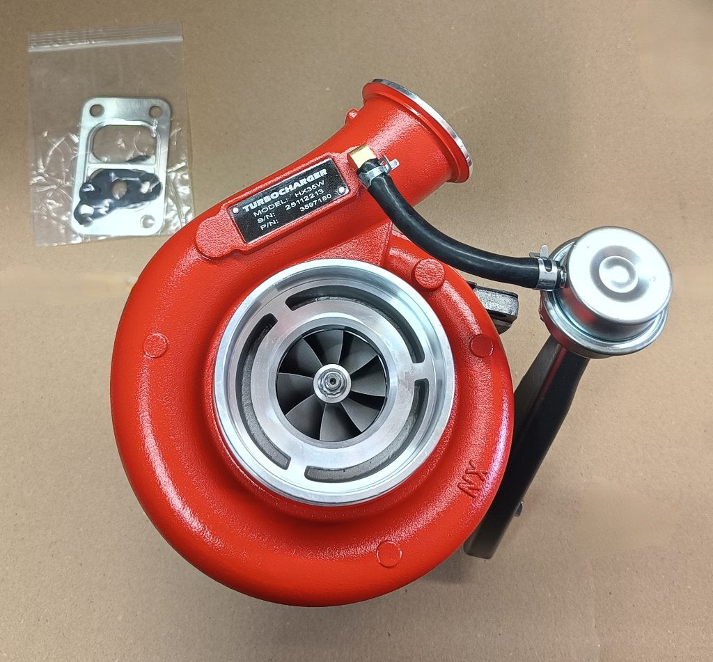 New Turbocharger HX35W T3 12cm twin scroll V-band, Ophalen of Verzenden
