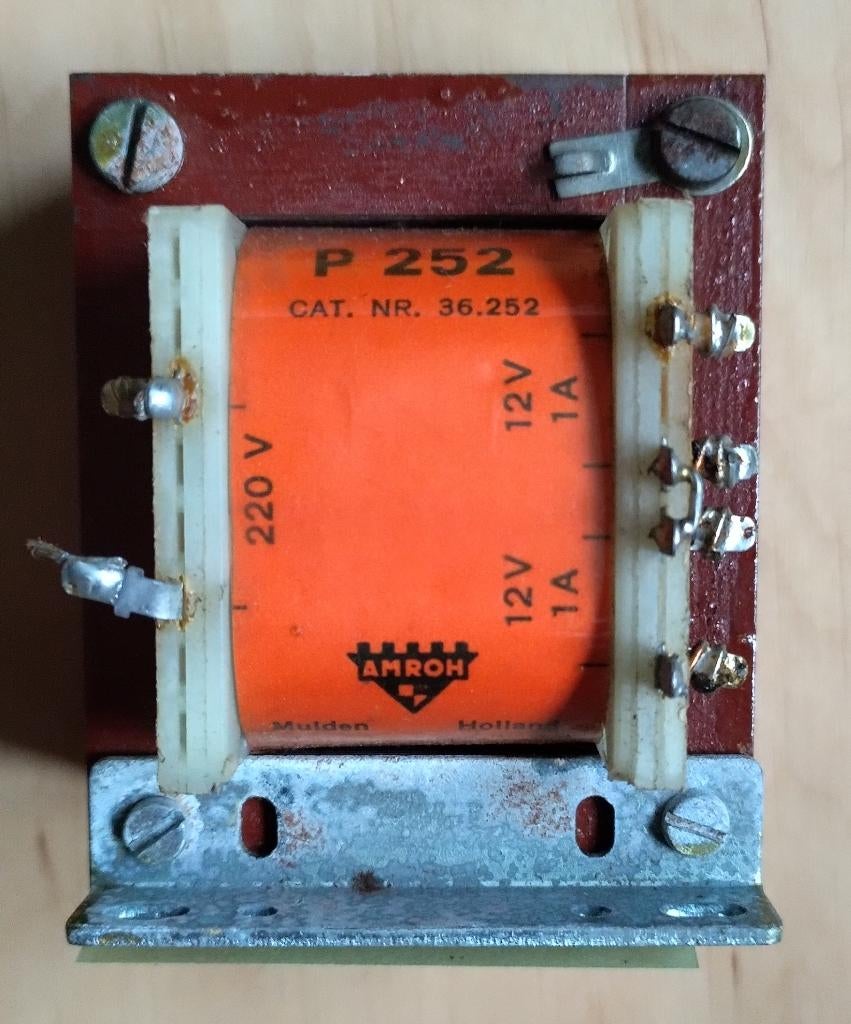 Amroh trafo P252 transformator, Hobby en Vrije tijd, Elektronica-componenten, Gebruikt, Ophalen of Verzenden