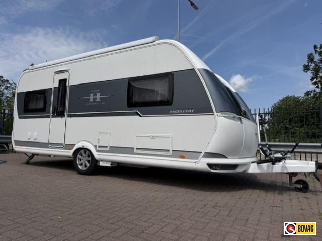 Hobby Excellent 540 UL 2018 bomvol! Mover,Luifel,Fietsenrek, Rondzit, Hobby, Bedrijf, Schokbreker