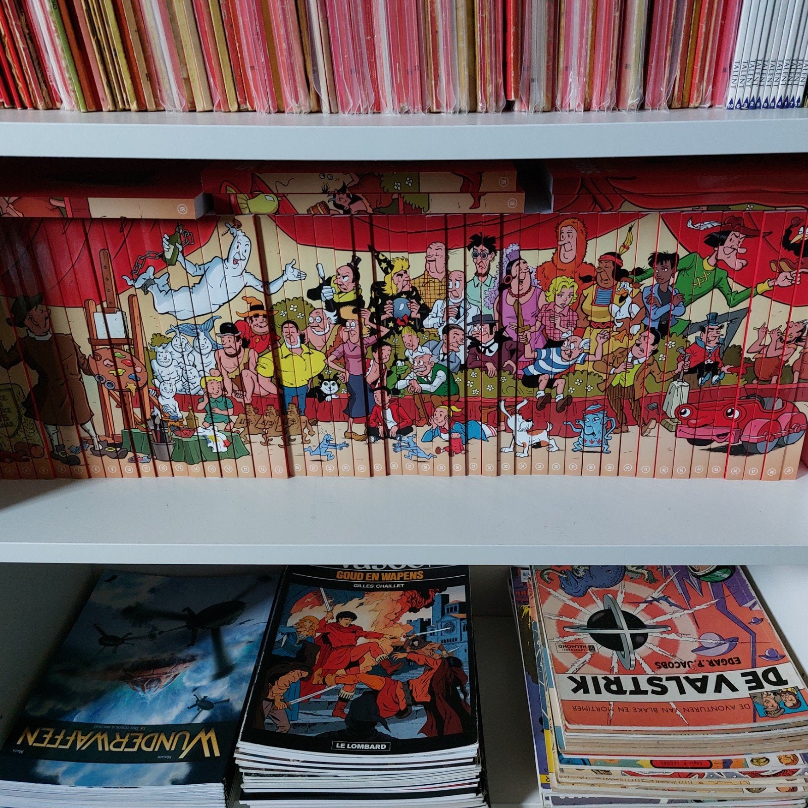 Suske en Wiske de Complete Collectie 1 t/m 54 + prenten, Boeken, Complete serie of reeks, Ophalen of Verzenden, Zo goed als nieuw