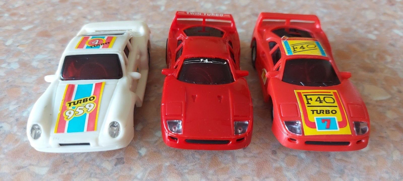 Slotcar Porsche 959 en Ferrari F40 Artin, Ophalen of Verzenden, Groter dan 1:32, Auto, Overige merken