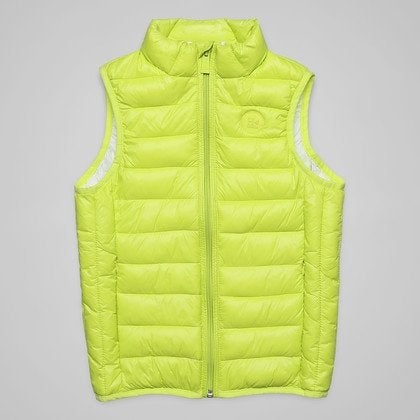 Silvian Heach lime fluo groen bodywarmer mouwloos jas 158, Jongen of Meisje, Nieuw, Ophalen of Verzenden, Silvian Heach