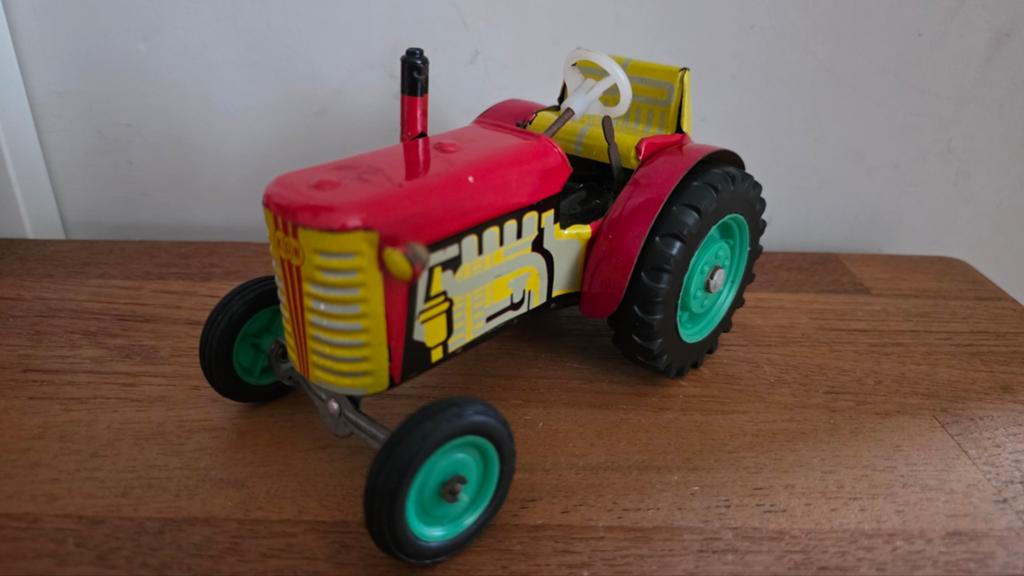 Vintage blikken KDN Zetor tractor jaren 50/60, Ophalen of Verzenden