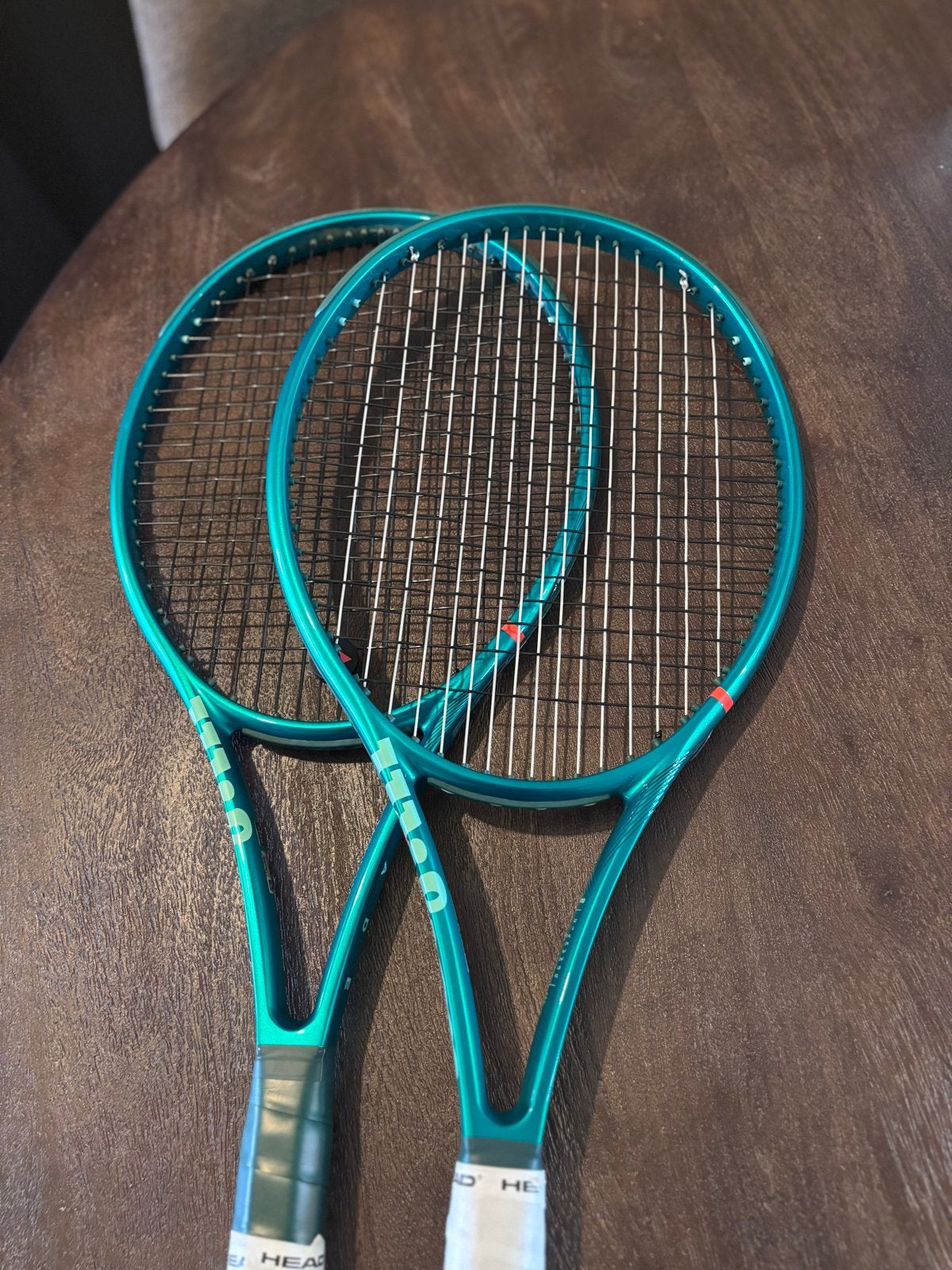 2x Wilson Blade v10, Sport en Fitness, Ophalen of Verzenden, Zo goed als nieuw, Wilson, Racket