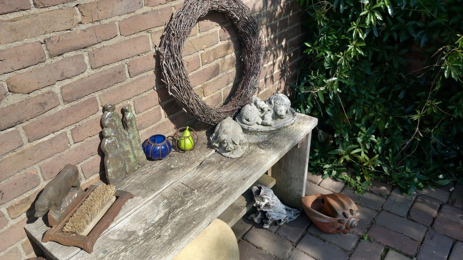 Diverse tuindecoratie: beelden, potten en meer, Tuin en Terras, Tuinbeelden, Ophalen, Gebruikt, Beton, Overige typen